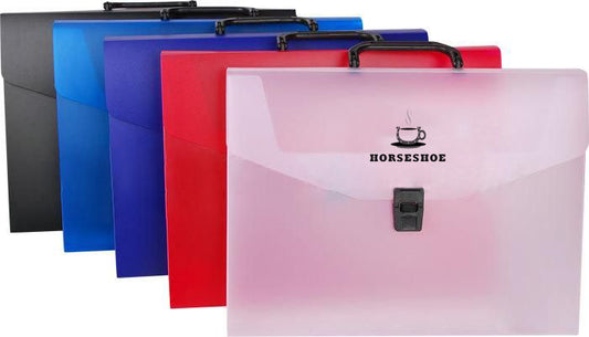 Transparent Accordion File Folder