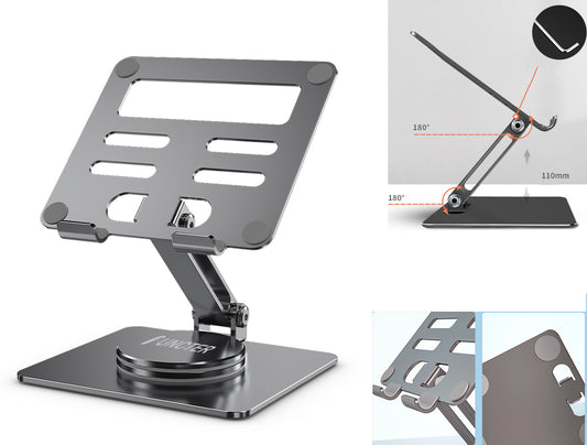 Rotatable All-Purpose Desktop Cell Phone Tablet Stand Holder