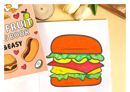 Fully Customized Pattern Coloring Book Cartoon Theme DIY Books for Adults & Kids - 40 Sheets
