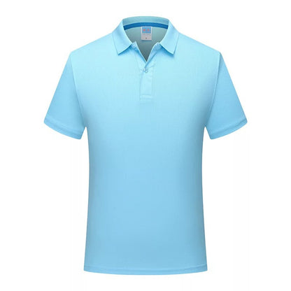 Men's 6 oz. Regular-fit Short-Sleeve Polyester Lapel Polo Shirt