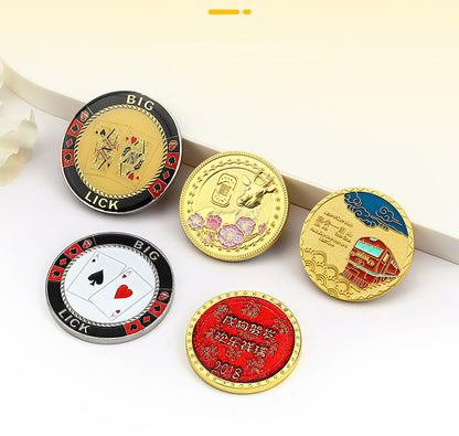 1.8" Custom Challenge Coin Round Commemorative Coins