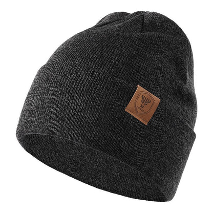 Unisex Adult Knit Cuffed Beanie Hat