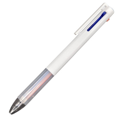 Simple Three-Color Push Ballpoint Pen