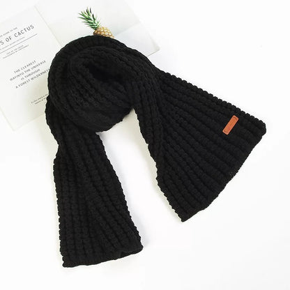 71" Winter Thicker Cable Knit Wrap Chunky Long Warm Scarf for Women and Men