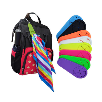 Backpack Accessories Silicone Scarf Buckle