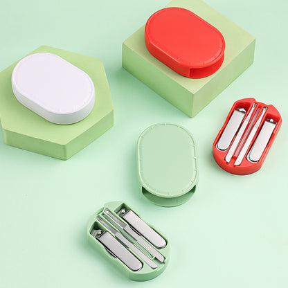 5" 1 Manicure Set Pedicure Sets with Storage Case