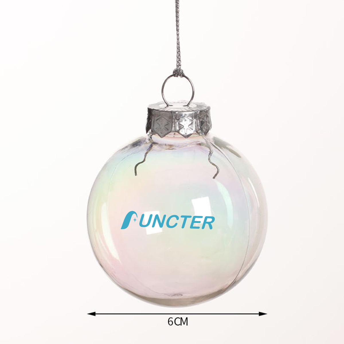 2.36" Acrylic Hollow Ball Fillable Ornaments Ball