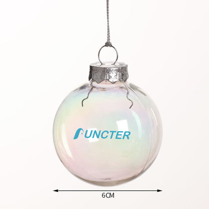 2.36" Acrylic Hollow Ball Fillable Ornaments Ball