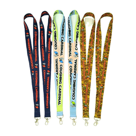 Double Sided Printed Lanyard w/Lobster Single Hook 3/4" Exhibition Lanyard