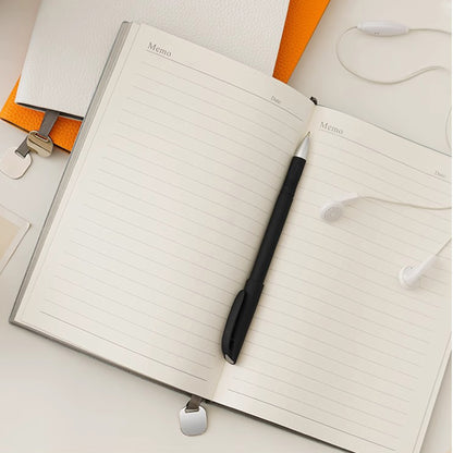 A5 PU Leather Luxury Notebook Lined Memo Notebook Set