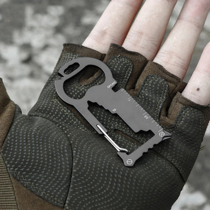 15" 1 Outdoor Stainless Steel Multitool Survival Card Repair Tool