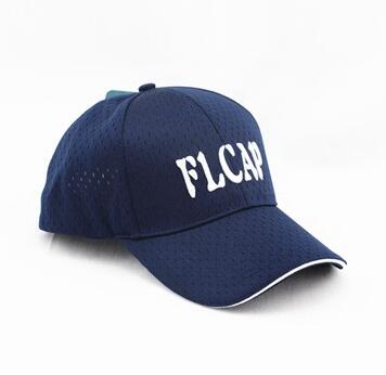 Custom Cotton Ventilate Baseball Cap Summer Promotional Peak Cap
