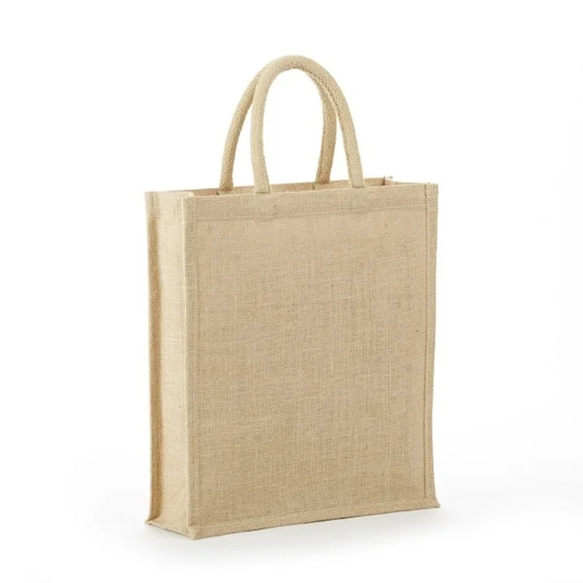 Eco-Friendly Burlap 3 Bottles Wine Bag Jute Wine Tote w/ Window