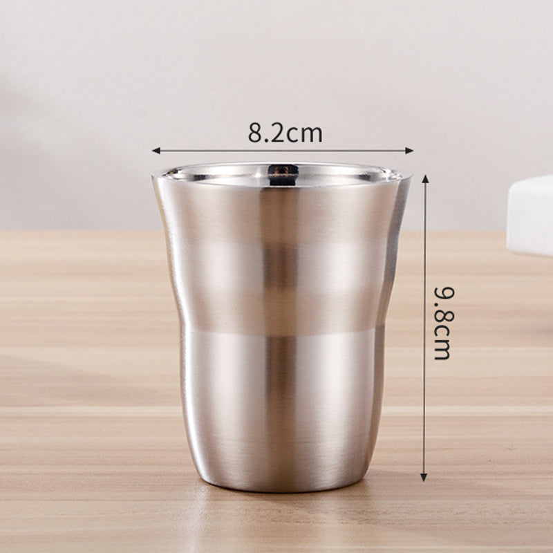 9 Oz. Silver 304 Stainless Steel Cup
