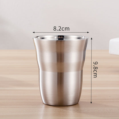 9 Oz. Silver 304 Stainless Steel Cup