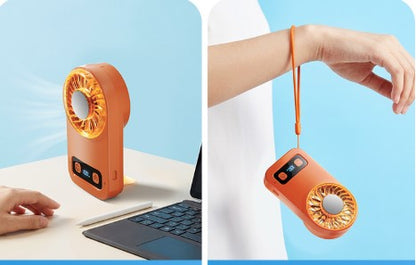 Portable Digital Display Mini Handheld Fan