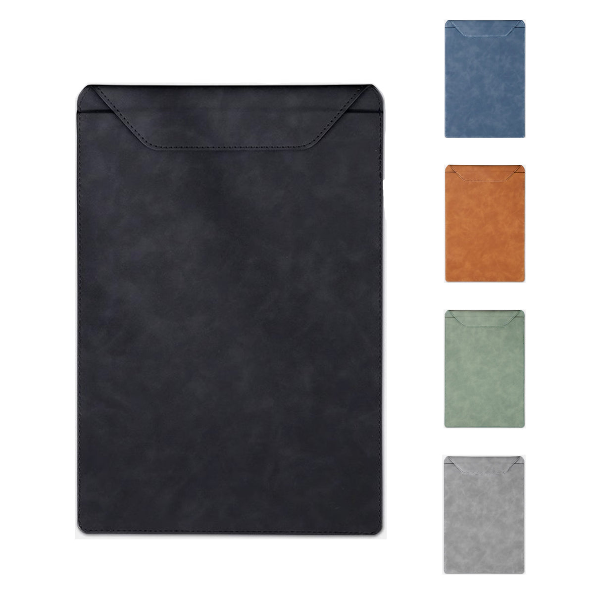 Leather Magnetic A4 Document Folder With Magnetic Closure