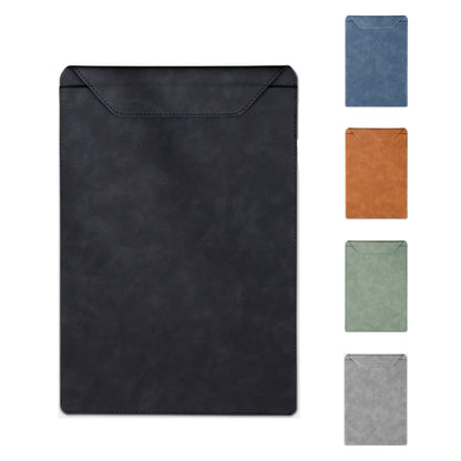 Leather Magnetic A4 Document Folder With Magnetic Closure