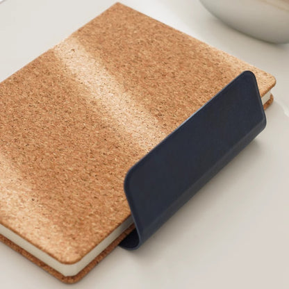 A5 PU Magnetic Closure Buckle Cork Cover Journal Notebook Set