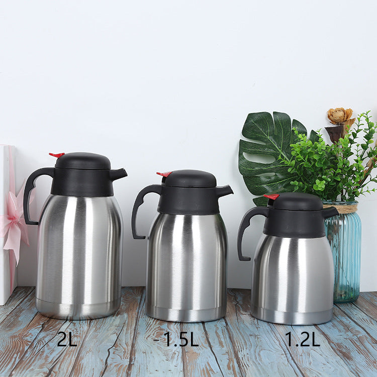 1.2 L Thermo Insulated Stainless Steel Coffee Pot 40 OZ