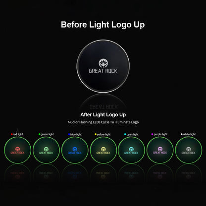 7 Color Flashing LED Light Up Wireless Charger