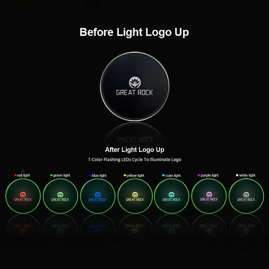 7 Color Flashing LED Light Up Wireless Charger