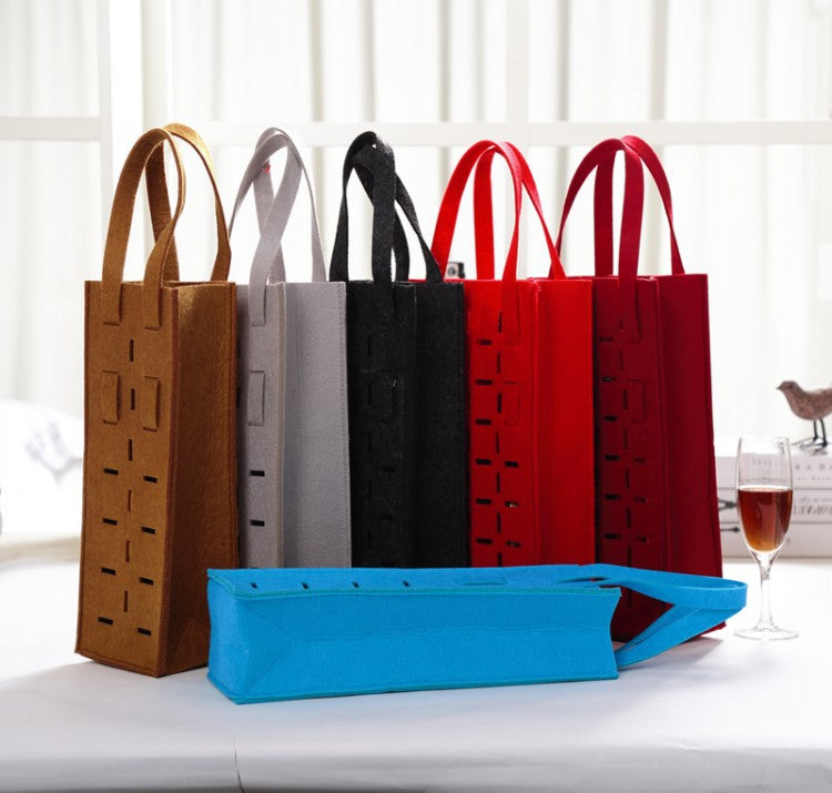 Bottle Felt Sleeve w/Handle