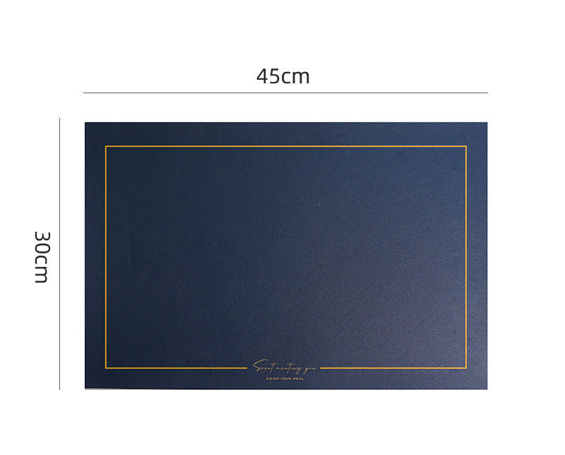 PVC Leather Table Mats