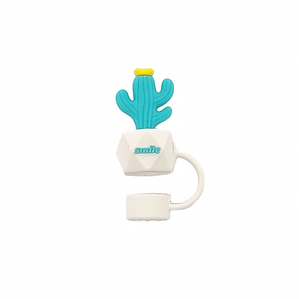Cactus Shape Silicone Straw Covers Cap
