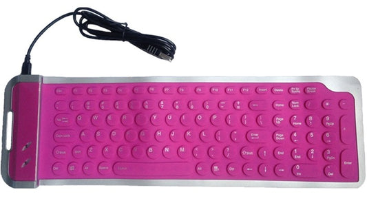 104 Keys Portable USB Silicone Keyboard