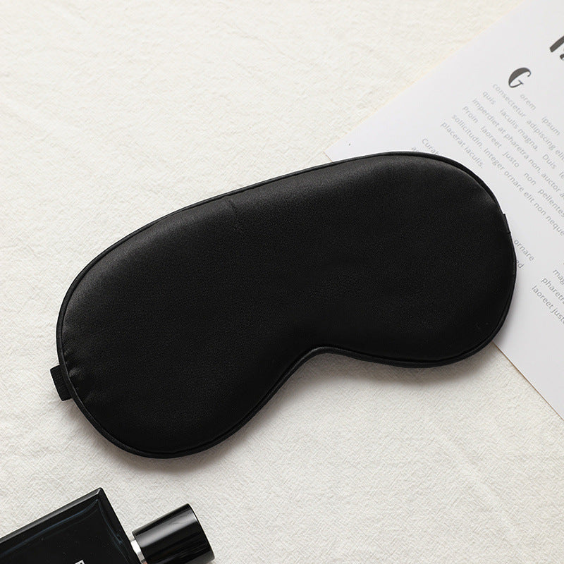 Imitation Silk Eye Mask W/ Adjustable Strap