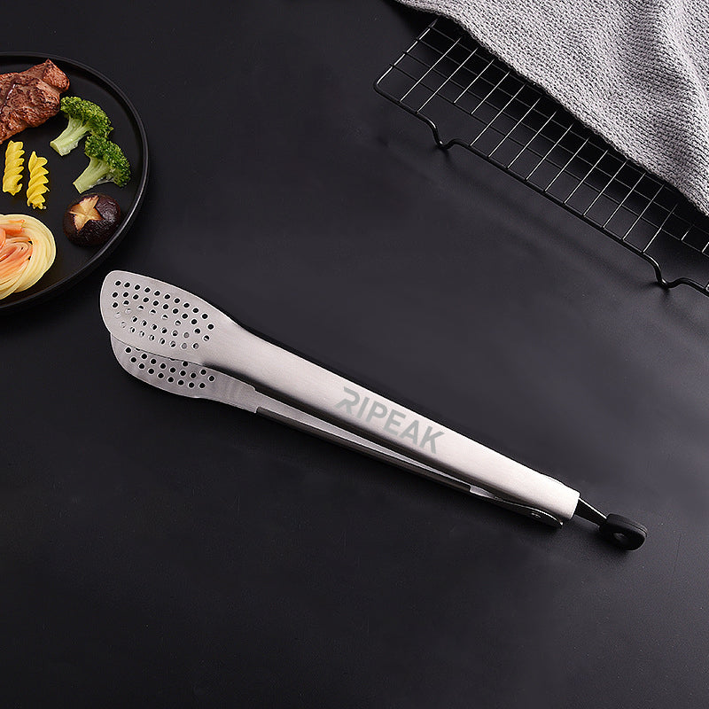 12" 304 Stainless Steel Food Tongs Barbeque Cooking Kitchen Tongs