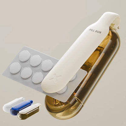 Portable 2 - in - 1 Pill Organizer & Extractor