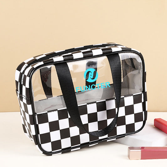 W/Handle Waterproof Cosmetic Bag Travel Bag