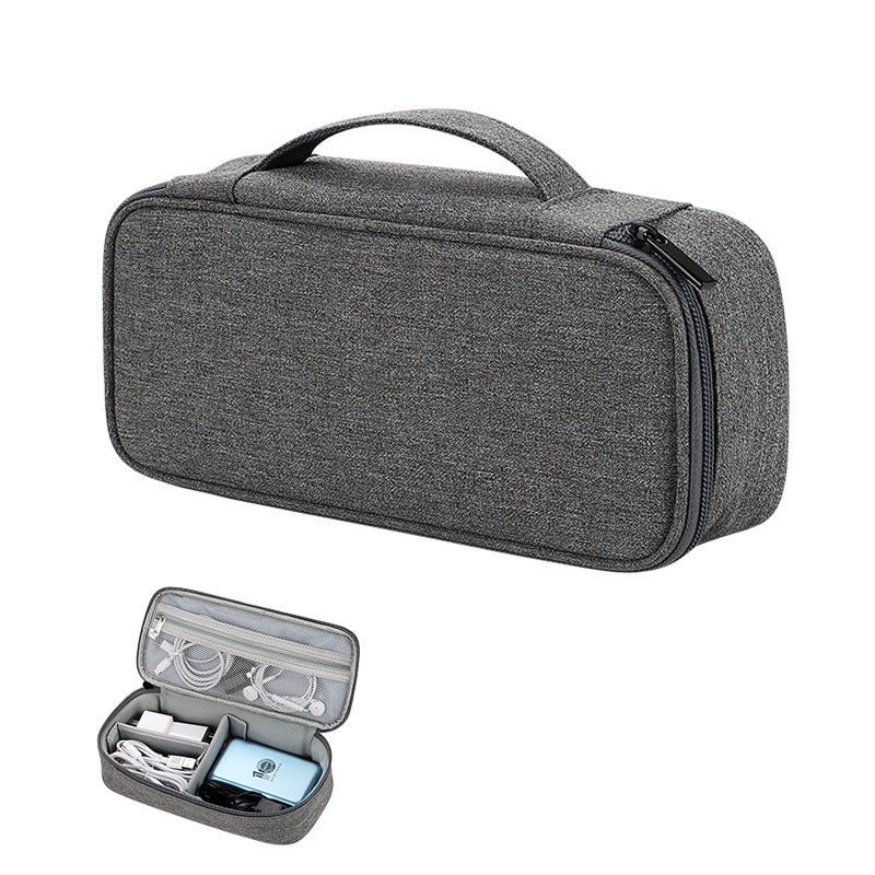 Electronic Accessories Organizer Travel Cable Organizer Bag Pouch (Large Size)