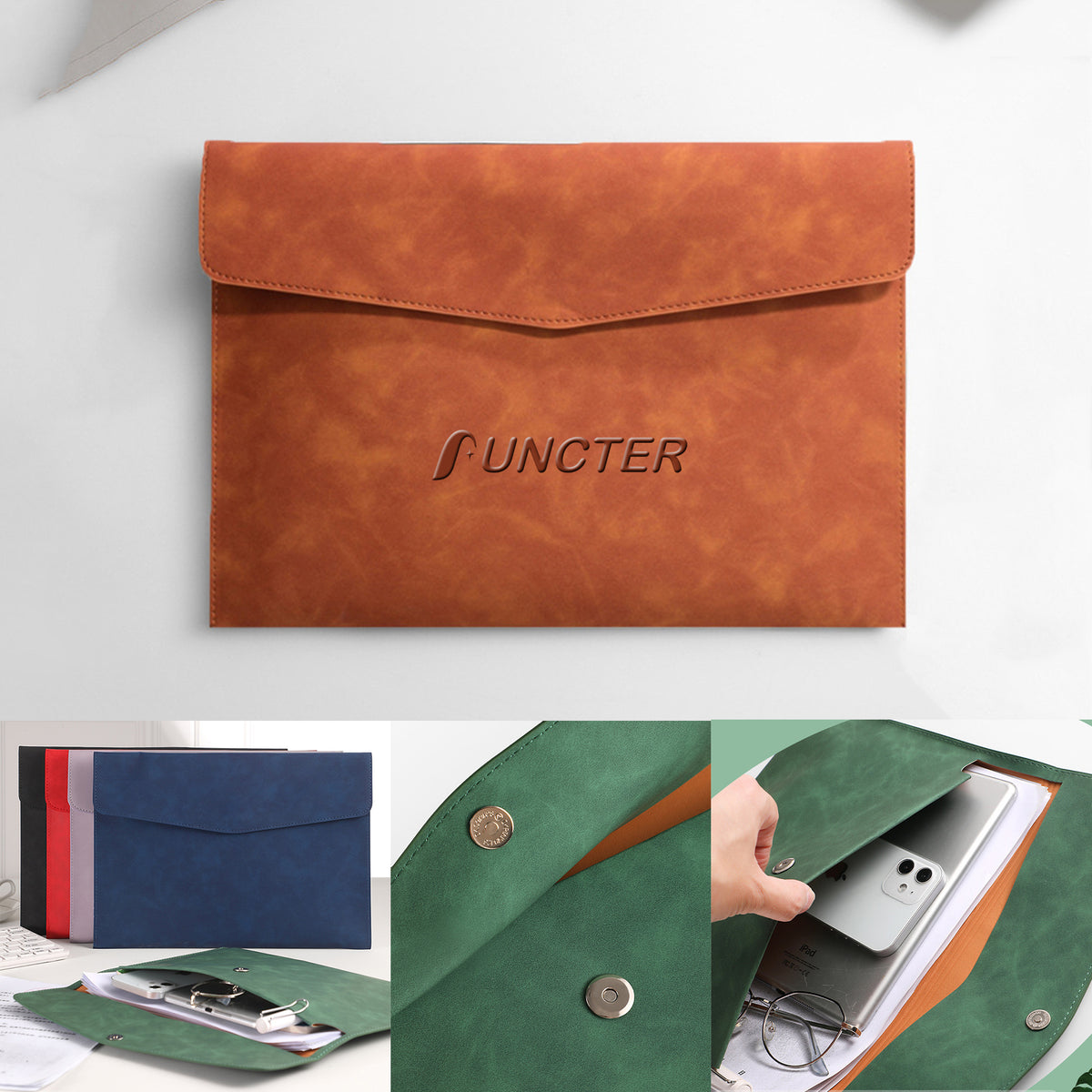 A4 Portfolio Envelope Folder Case Document Holder