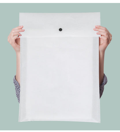 13.4 x 17.3" Non Woven Concealed Buckle Clothing Bag