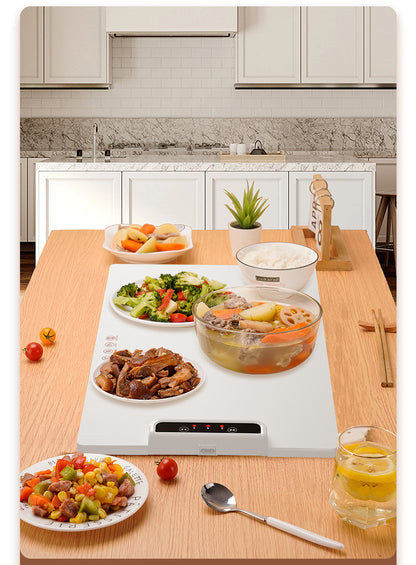 Silicone Heating Mat Food Warming Mat, Electric Warming Tray for Buffets & Parties