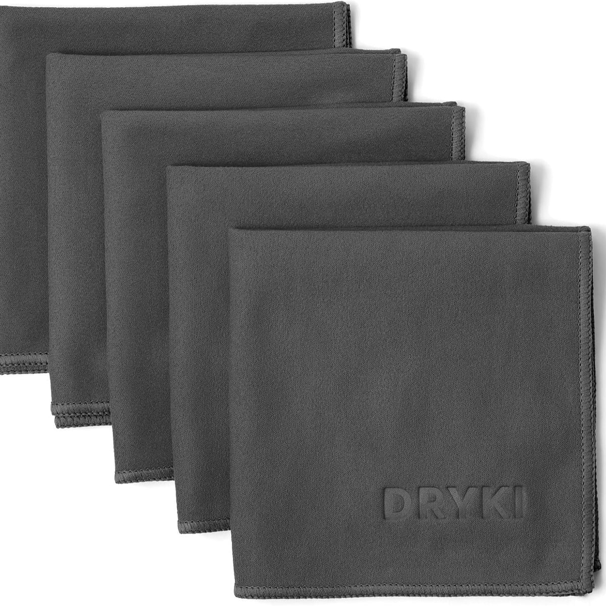 10" x 10" Ultra-Light Microfiber Sport Towel & Fast-Drying Fitness Towel Gym Towel - Debossed