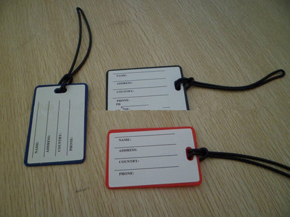 Plastic Baggage Tag