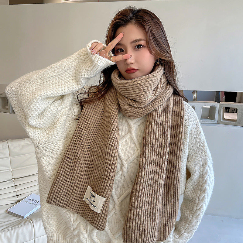 67" Winter Thicker Cable Knitted Scarf Wrap Chunky Long Warm Scarf