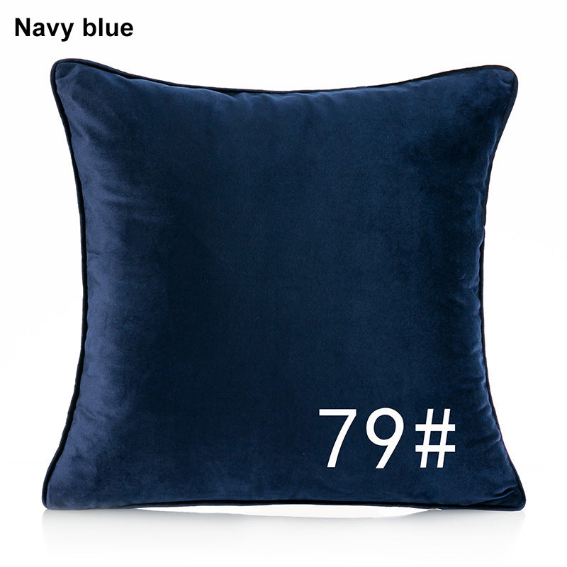 Full Printed 17.7 x 17.7" Premium Square Dutch Velvet Throw Pillowcase With Hidden Zipper