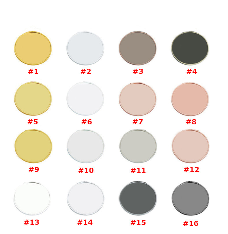 1.8" Personalized Custom Challenge Coin Round Commemorative Coins-Dual color/Mirror Finish Process