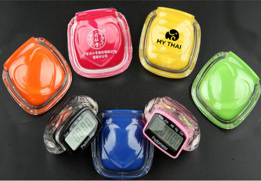 Portable Acrylic Pedometer