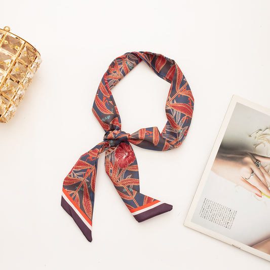 35" x 2" Full Custom Long Neckerchief Ribbon Scarf Hairband Handbag Wrap Scarf Neck Tie #17