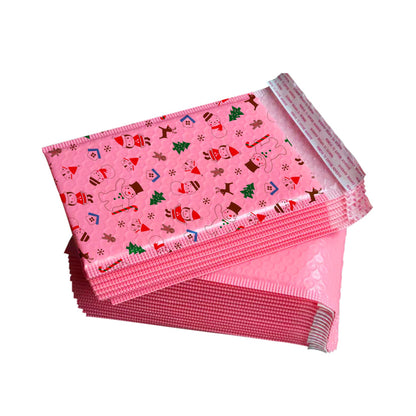 8.7 x 9.9" Pink Poly Bubble Mailer Self Seal Padded Envelopes for Shipping/ Packaging/ Mailing