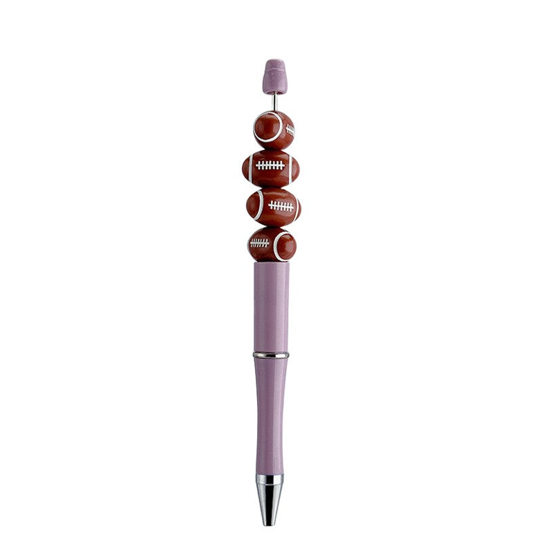 Rugby Beading Ballpoint Pen