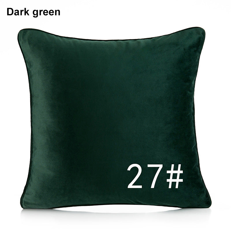 Full Printed 19.7 x 19.7" Premium Square Dutch Velvet Throw Pillowcase With Hidden Zipper