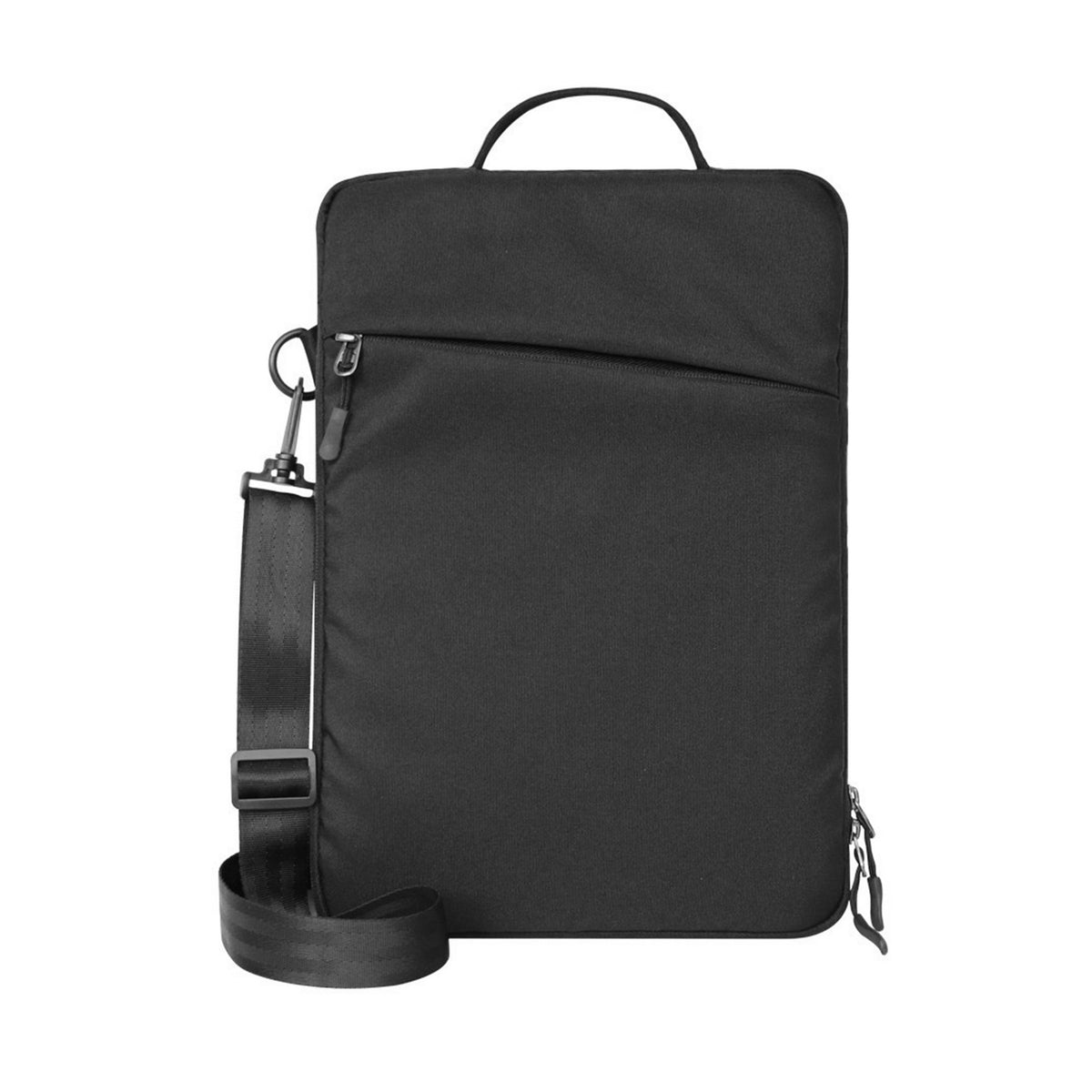 15" Laptop Sleeve w/3 Pockets & Shoulder Strap