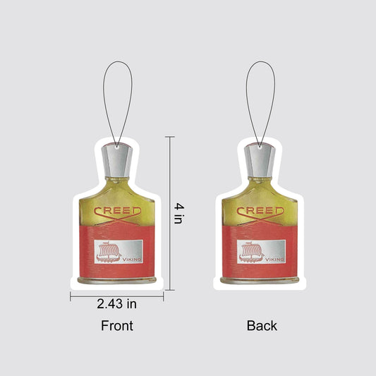 Perfume-shaped Paper Air Freshener
